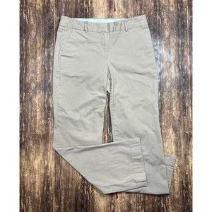 J.Crew Women's Stretch Style #22861 size 6R Khaki Pants